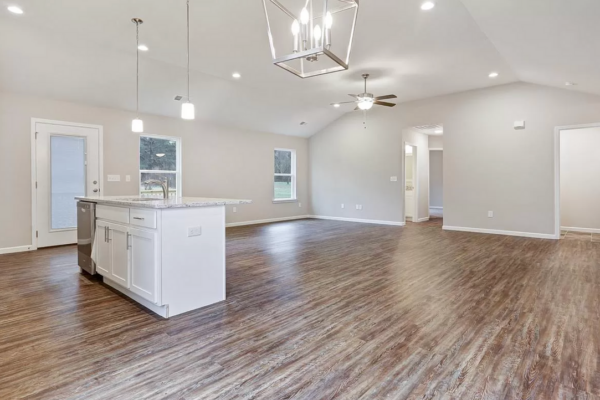 Kitchen and Living Room